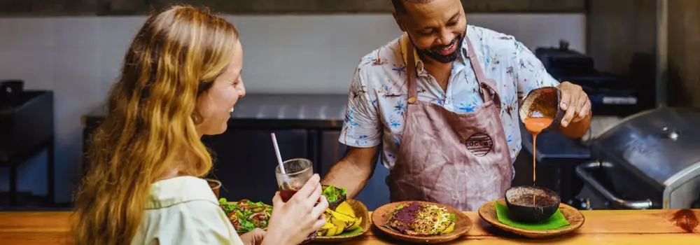 Traditional Panamanian dish with local flavors