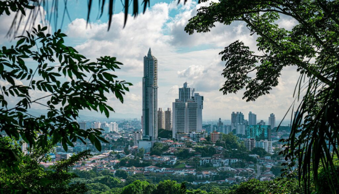 Panama City Skyline at Sunset – Modern Luxury Meets Tropical Beauty